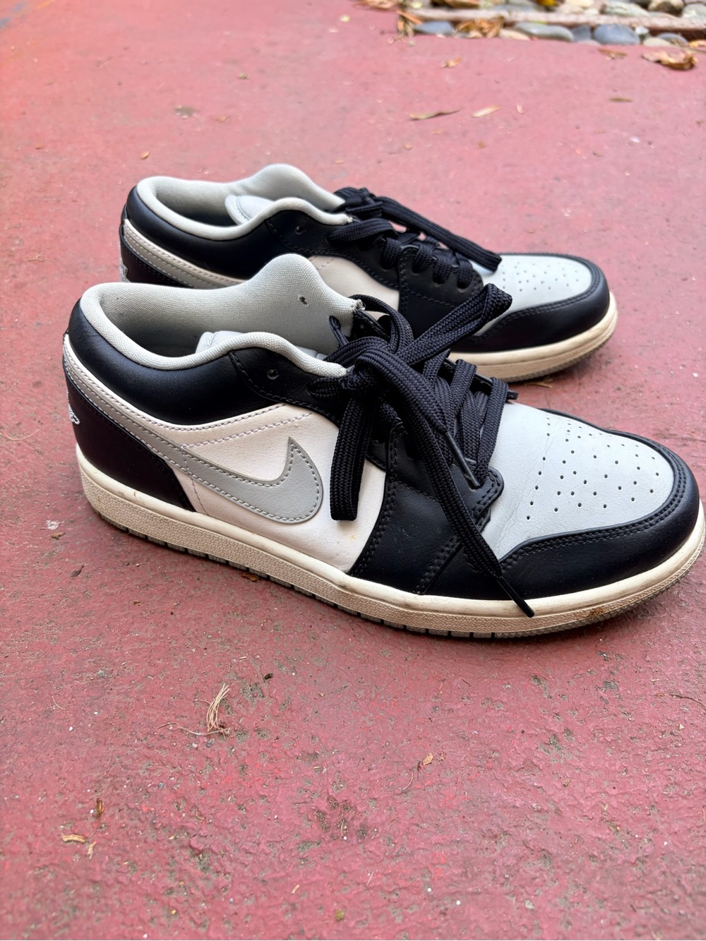 Nike air Jordan Black and Gray Low-Top Men's Sneakers